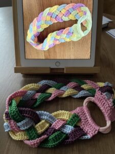 gehaakte haarband in andere kleuren