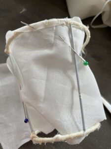 lampenpakje opnieuw stofferen