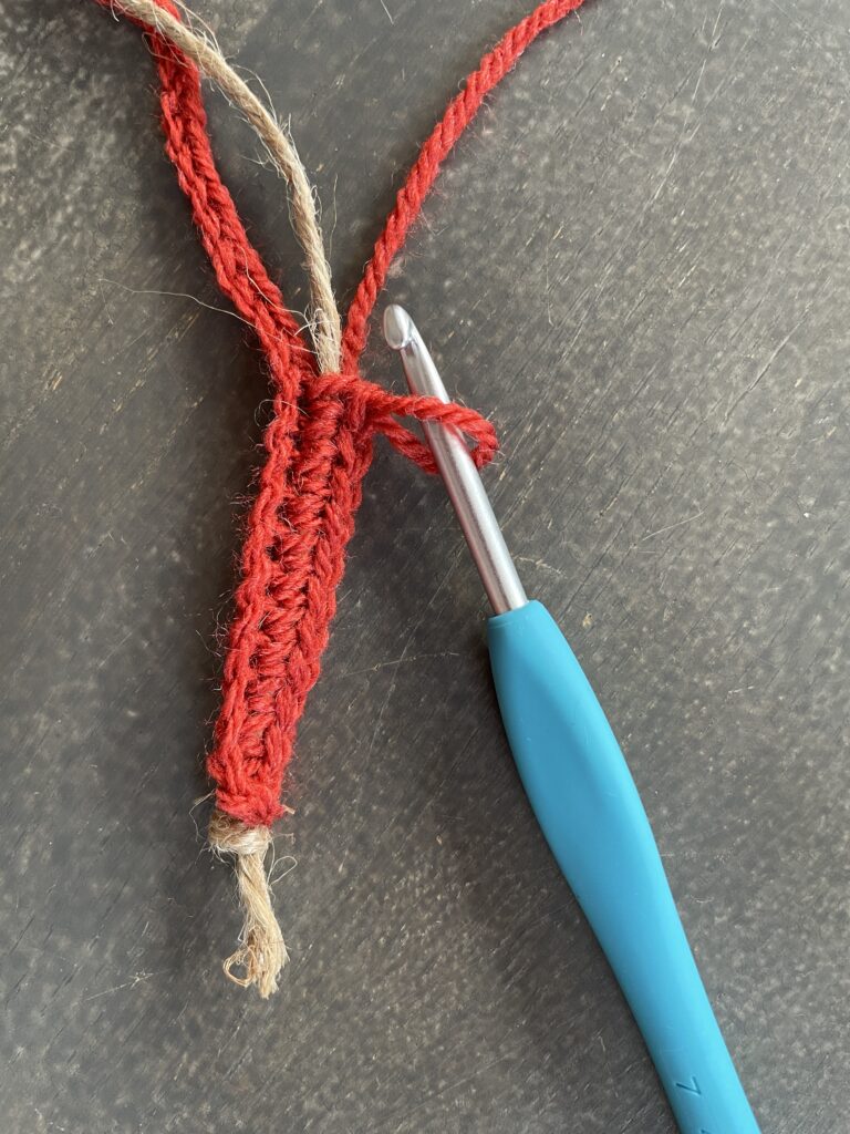 corssbodyband haken