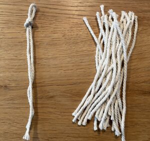 kerstboom macramé