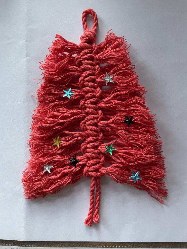 kersboom macramé van mandia