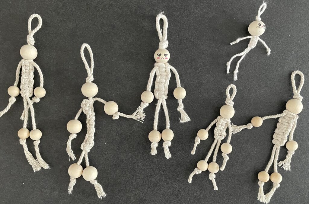 gelukspoppetje macramé