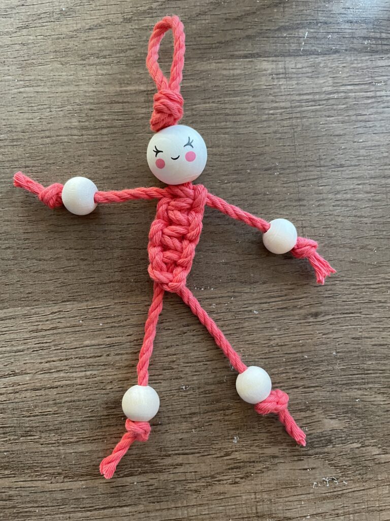 geknoopt gelukspoppetje