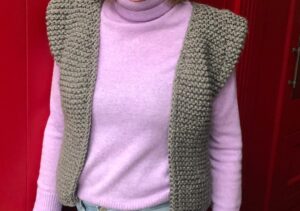 gilet gebreid door mandia