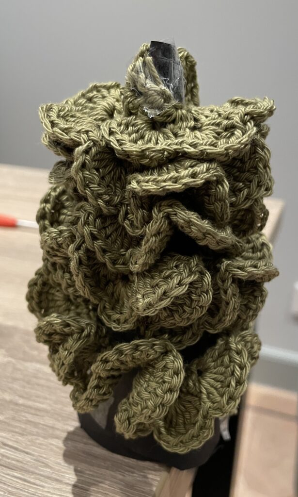 mislukte gehaakte kerstboom